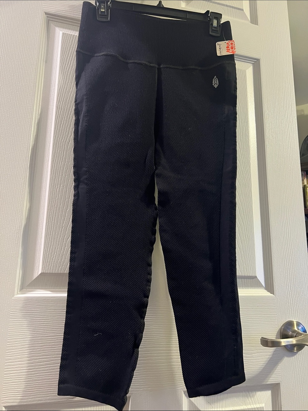 Free People Movement Free Throw Leggings NWT Color Black Size Large